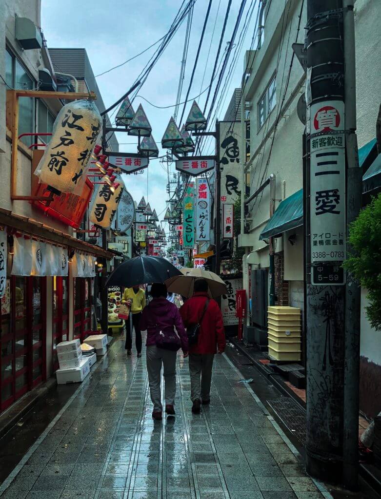 some alley way in Nakano